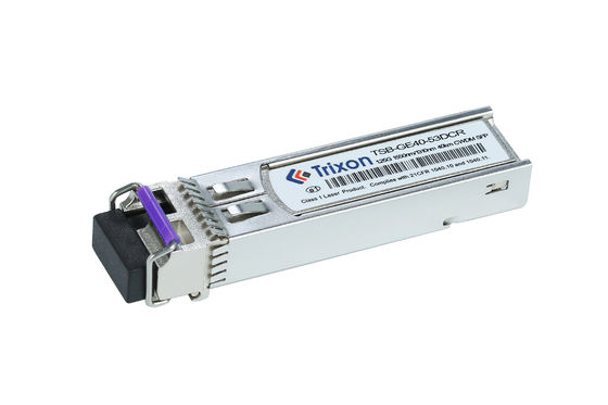 TSB-GE20-35DIR 1.25G SFP BIDI 20km Transceiver bij 1310nm/1550nm golflengte -40°C ~ +85°C SMF