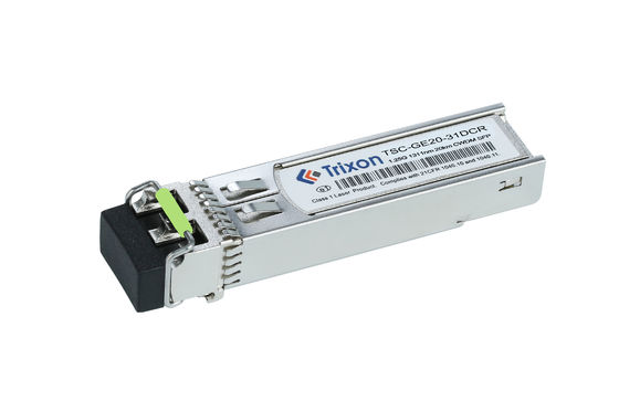 TSC-GE20-XXDCR 20km 3.3V CWDM SFP Transceiver Mod1270 Nm-1610 Nm golflengte 1,25G gegevenssnelheid