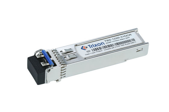 TSS-1220-31DCR 622M SFP 20km afstand 1310nm-FP Laser Single mode vezel met temperatuur -5°C ~ +70°C