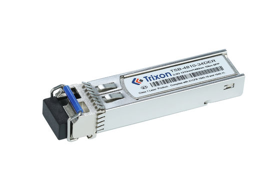 TSB-4810-34DER 2.5G BIDI Bi-directionele SFP Transceiver Module 10km Afstand 1310nm/1490nm -20°C~+85°C Temperatuur