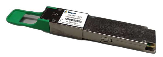 Laser 800G-optische transceiver van klasse 1 met een gegevenssnelheid van 800 Gbps en een onderdrukking van de zijdelingse modus van 30 dB