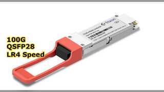100G QSFP28 LR4-zendontvanger 10 km 1310 nm