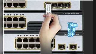 2.5G BIDI SFP 15 km transceivermodule