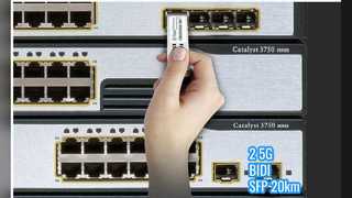 2.5G BIDI SFP 20 km transceivermodule